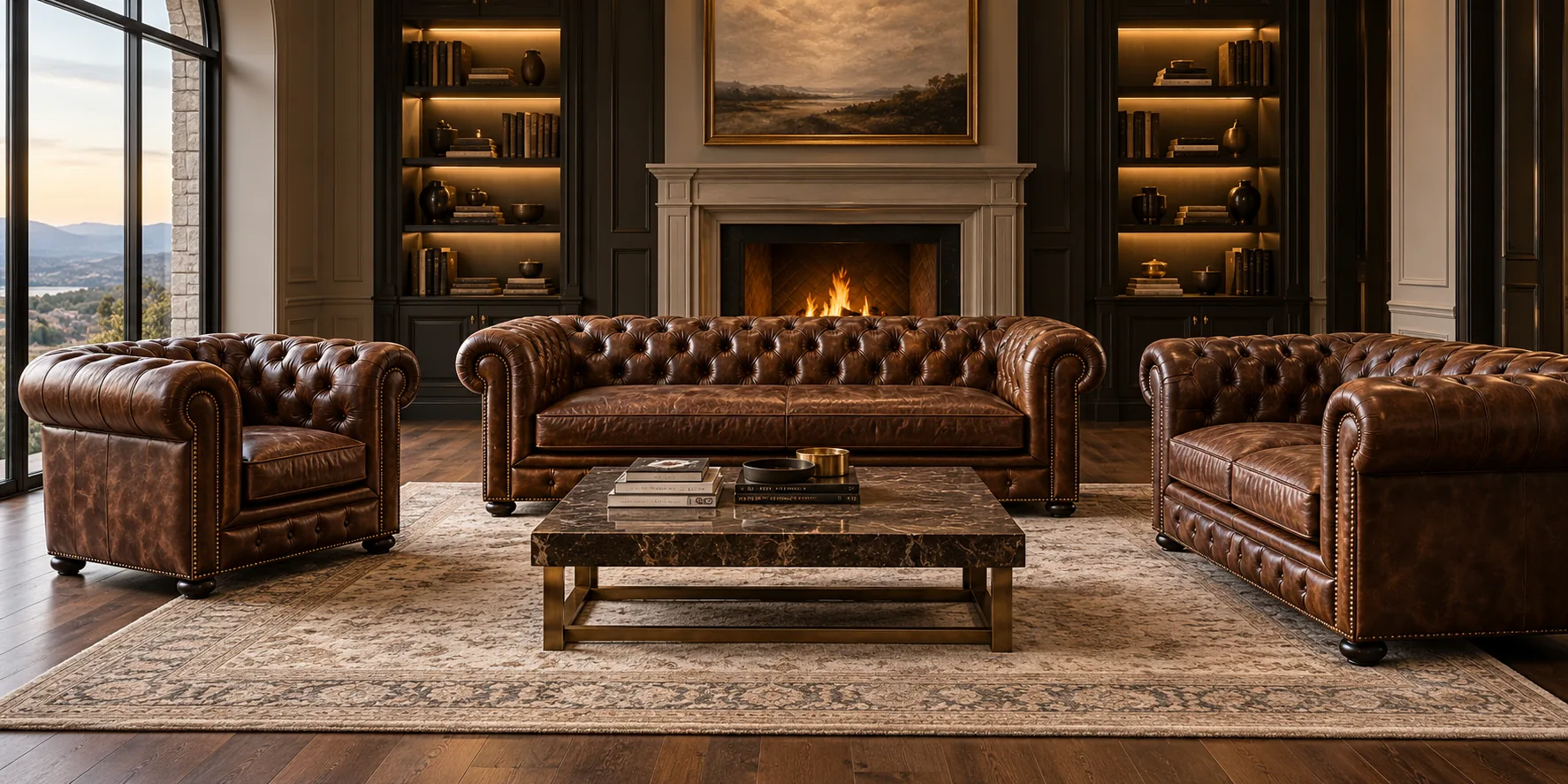 Chester & Stone Chesterfield sofa