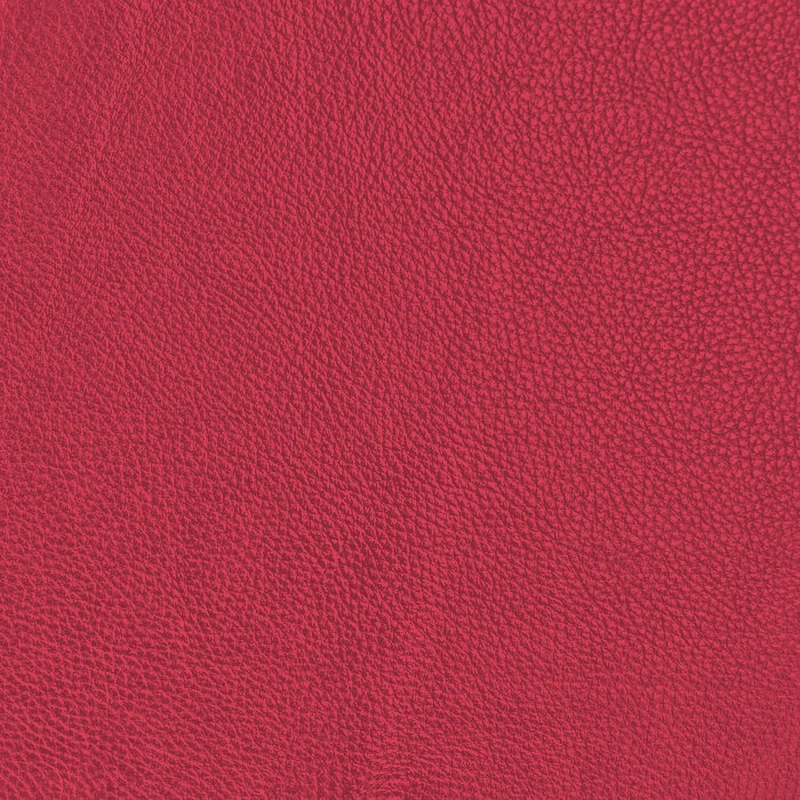 Cranberry leather swatch